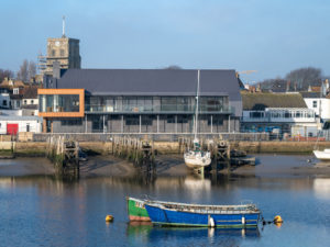 The Sussex Yacht Club - an architecturally iconic facility with a fabric first approach designed with flood resilience