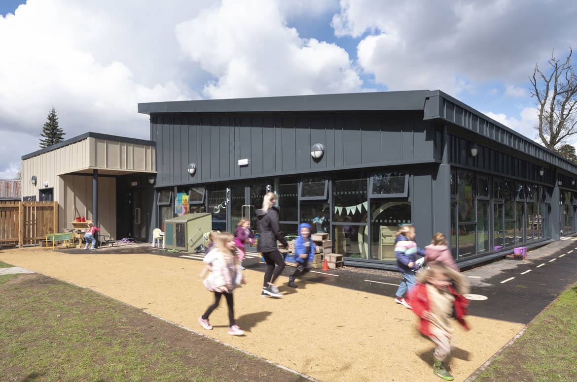 Inchture Nursery is a new nursery within the grounds of existing primary school