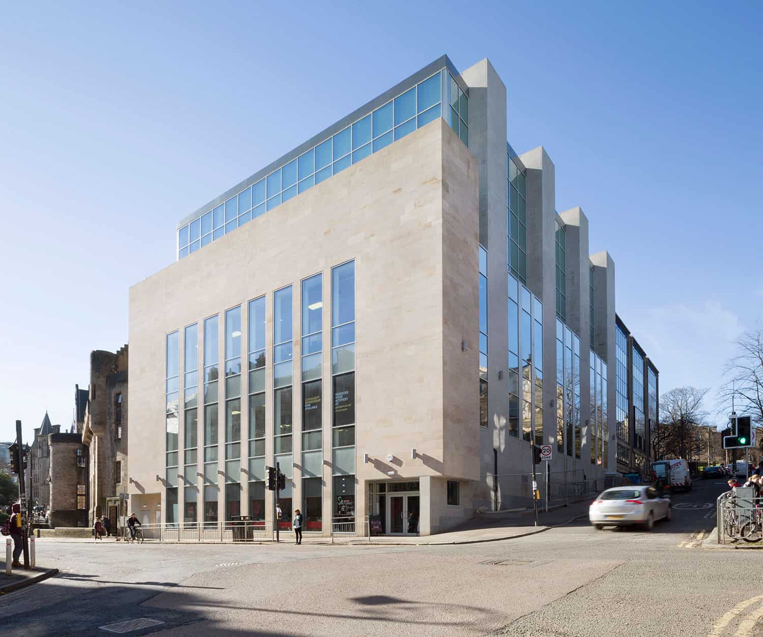 University of Glasgow Stevenson HIVE building: an award winning sustainable design for Higher Education