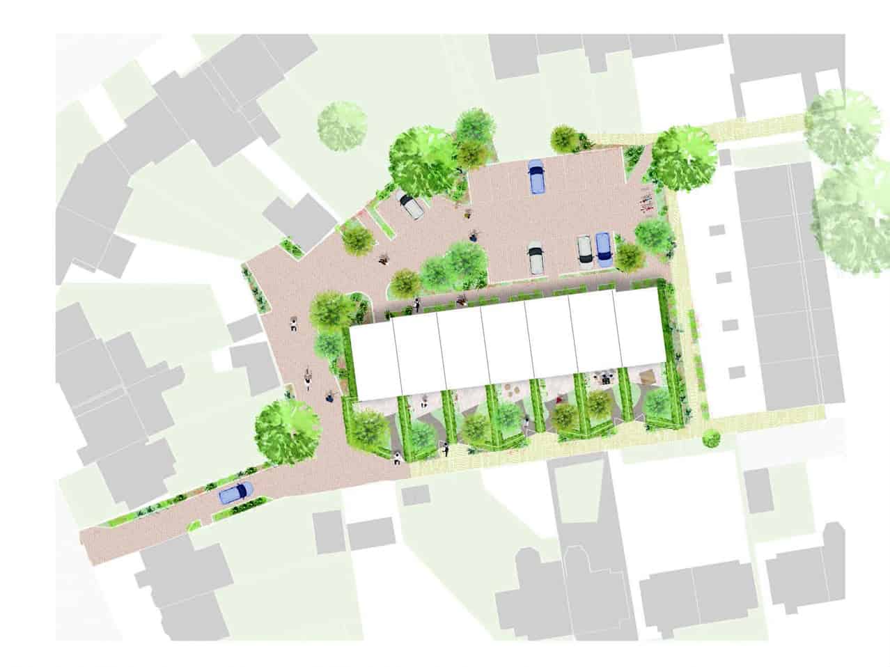 ECD designed affordable Passivhaus homes for Gosport District Council