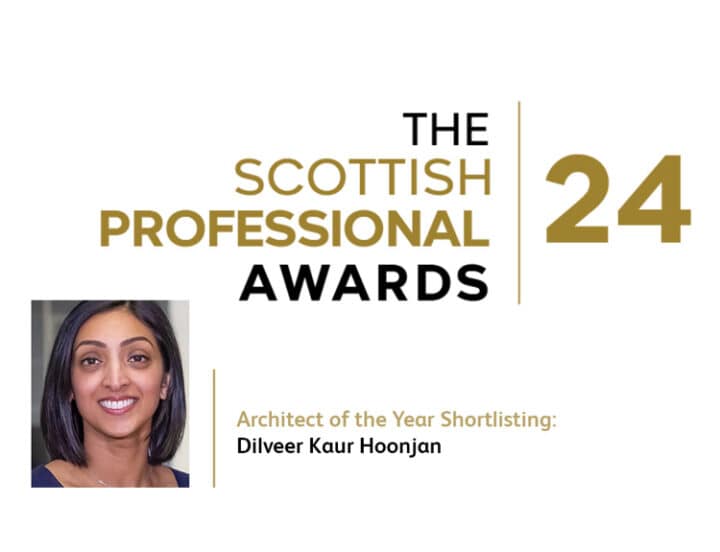 ECD Passivhaus Designer Dilveer Kaur Hoonjan has been shortlisted as Architect of the Year by the Scottish Professional Awards.