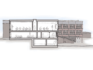 East Renfrewshire St Lukes High School sketch 1 - ECD Education Estate Feasibility Study for use with their maintenance plan