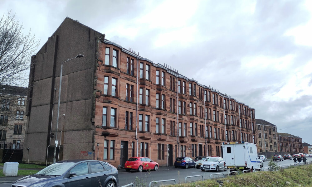 ECD Old Shettleston Road decarbonisation feasibility study View of block