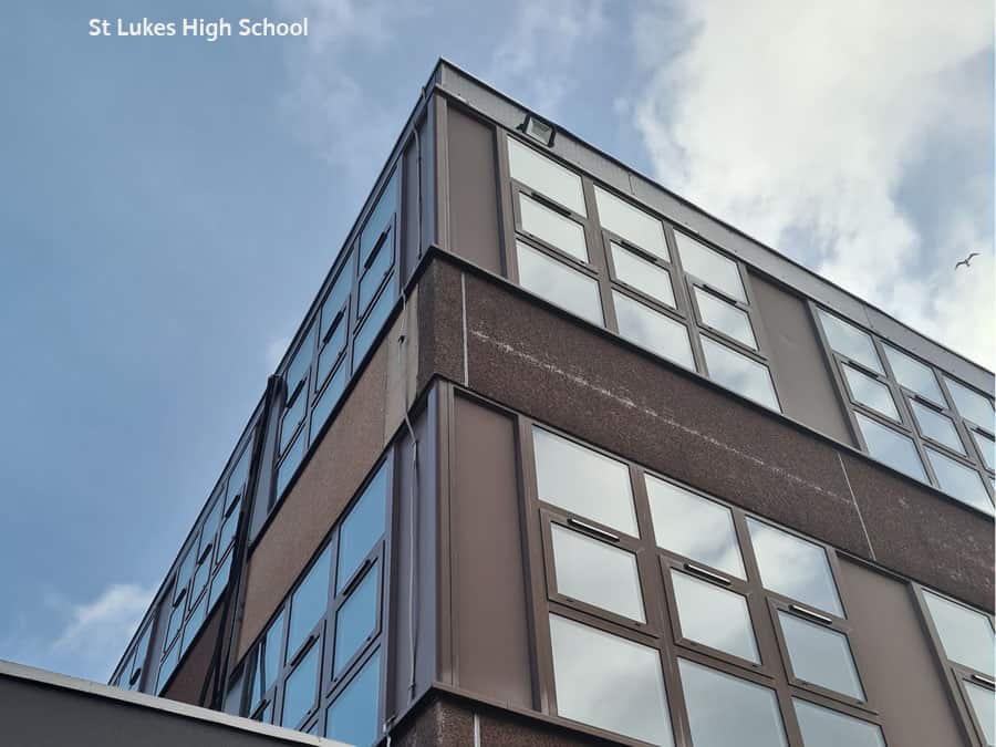 East Renfrewshire St Lukes High school photo: ECD Education Estate Feasibility Study - maintenance plan